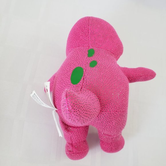 Barney The Dinosaur 7" Plush Stuffed Toy Dinosaur - Picture 5 of 7